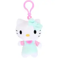 Hello Kitty Plüsch-Taschenclip, 12 cm – mintgrün