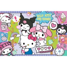 Hello Kitty und Freunde 300-teiliges Puzzle – Trefl Bild 2