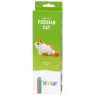 Hey Clay: Flauschige Perserkatze Figur Knetset