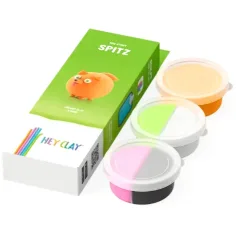 Hey Clay: Flauschiges Spitz-Hundeknetset Bild 2