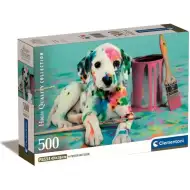 Hochwertige Sammlung - Dalmatinerwelpe 500-teiliges Puzzle - Clementoni