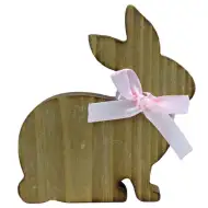 Holz-Osterhasen-Dekoration 11cm