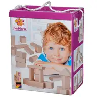 Holzbaustein-Set 50 Stück - Eichhorn