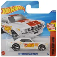 Hot Wheels: 67 Ford Mustang Coupe Spielzeugauto 1/64 - Mattel