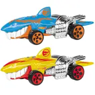 Hot Wheels - Mighty Speeders: Sharkruiser Spielzeugauto mit Licht und Sound 13cm