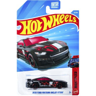 Hot Wheels: 2020 Ford Mustang Shelby GT500 schwarzes Modellauto 1:64 – Mattel