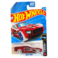 Hot Wheels: Bullet Proof, rotes Modellauto im Maßstab 1:64 - Mattel