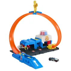 Hot Wheels City: Super Polizeistation Spielset mit kleinem Auto - Mattel Bild 2