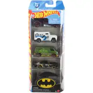 Hot Wheels: DC Batman 5-teiliges Auto-Set im Maßstab 1:64 – Mattel