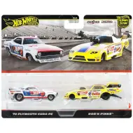 Hot Wheels: Deluxe ’72 Plymouth Cuda FC und Rob’n Pinks 2er-Auto-Set 1/64 – Mattel