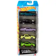Hot Wheels: Fast &amp; Furious 5er-Autoset 1/64 – Mattel