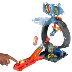 Hot Wheels: Fledermausschleifen-Rennstrecke - Mattel Bild 2
