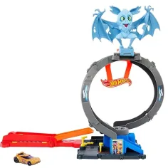 Hot Wheels: Fledermausschleifen-Rennstrecke - Mattel Bild 3