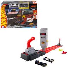 Hot Wheels: Formel-1 Grid-Start Rennbahn-Set – Mattel
