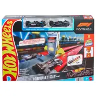 Hot Wheels: Formel 1 Zielgerade-Rennbahn-Set - Mattel