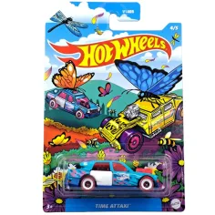 Hot Wheels Frühjahrsserie: Time Attaxi Spielzeugauto 1:64 – Mattel