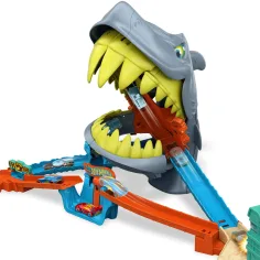 Hot Wheels: Haiangriff Rennbahn-Set mit Auto - Mattel Bild 4