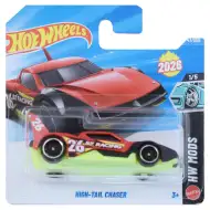 Hot Wheels: High-Tail Chaser rotes Spielzeugauto 1/64 – Mattel