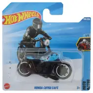 Hot Wheels: Honda CB750 Café blaues Mini-Motorrad 1/64 - Mattel