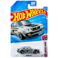 Hot Wheels: Mazda RX-3 graues Modellauto im Maßstab 1:64 - Mattel