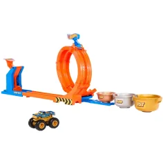 Hot Wheels Monster Trucks: 50. Jubiläum Bigfoot Loopingbahn - Mattel Bild 2