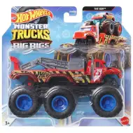 Hot Wheels Monster Trucks: Big Rigs sechsrädriger The 909™ Abschleppwagen 1:64 - Mattel