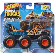 Hot Wheels Monster Trucks: Big Rigs sechsrädriger Tiger Shark Abschleppwagen 1:64 - Mattel