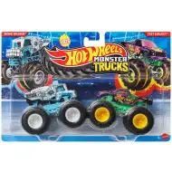 Hot Wheels Monster Trucks: Bionic Bruiser vs Test Subject 2er-Pack Spielzeugautos 1:64 - Mattel