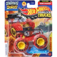 Hot Wheels Monster Trucks: Bone Shaker schwarzes Spielzeugauto 1/64 – Mattel