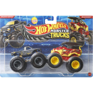 Hot Wheels Monster Trucks: Dragon Hunter vs Dragonizer 2er-Pack 1/64 – Mattel