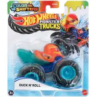 Hot Wheels Monster Trucks: Farbwechselndes Auto - Duck N Roll - Mattel