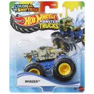 Hot Wheels Monster Trucks: Invader Farbwechsel-Auto 1/64 - Mattel