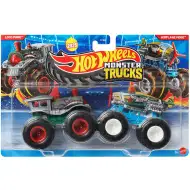 Hot Wheels Monster Trucks: Loco Punk vs. Airplane Mode 2er-Pack 1/64 - Mattel