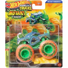 Hot Wheels Monster Trucks: Mutant Chaos Rhinomite Monster-Modellauto 1:64 - Mattel