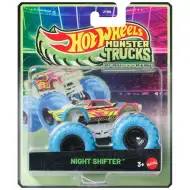 Hot Wheels Monster Trucks: Night Shifter – im Dunkeln leuchtendes Miniaturauto im Maßstab 1:64 – Mattel
