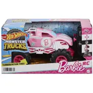Hot Wheels Monster Trucks: RC Barbie ferngesteuertes Monsterauto 1:24 2,4GHz – Mattel