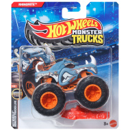 Hot Wheels Monster Trucks: Rhinomite blaues Monster-Miniaturauto 1:64 - Mattel