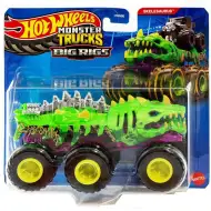 Hot Wheels Monster Trucks: Sechsrad-Abschleppwagen Skelesaurus - Mattel