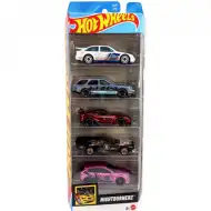 Hot Wheels: Nightburnerz 5er-Autoset 1/64 – Mattel