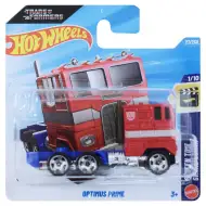 Hot Wheels: Optimus Prime rotes Mini-Auto 1/64 - Mattel
