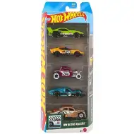 Hot Wheels: Retro Racers 5er-Autoset 1/64 - Mattel