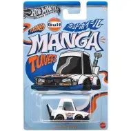 Hot Wheels Silver Serie: Tooned Gulf Manga Tuner Spielzeugauto 1:64 – Mattel