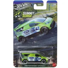 Hot Wheels Silver Series: Ford Performance Supervan 4 grünes Modellauto im Maßstab 1:64 - Mattel