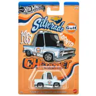 Hot Wheels Silver Series: Tooned Gulf 1983 Chevy Silverado Spielzeugauto 1/64 - Mattel
