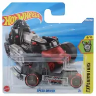 Hot Wheels: Speed Driver schwarzes Auto 1/64 – Mattel