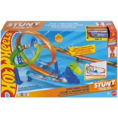 Hot Wheels: Stunt-Doppel-Loop-Bahnset - Mattel