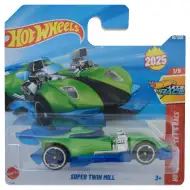 Hot Wheels: Super Twin Mill grünes kleines Auto 1/64 - Mattel