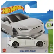 Hot Wheels: Tesla Model S Plaid Spielzeugauto 1/64 - Mattel