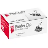 ICO: Binderklammer 15mm 12er-Packung