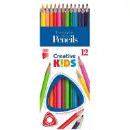 ICO: Creative Kids dreieckige Buntstifte 12er-Set